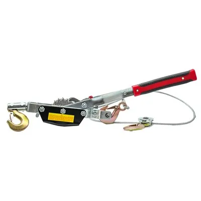 5T håndtrækker med enkelt gear tre krog